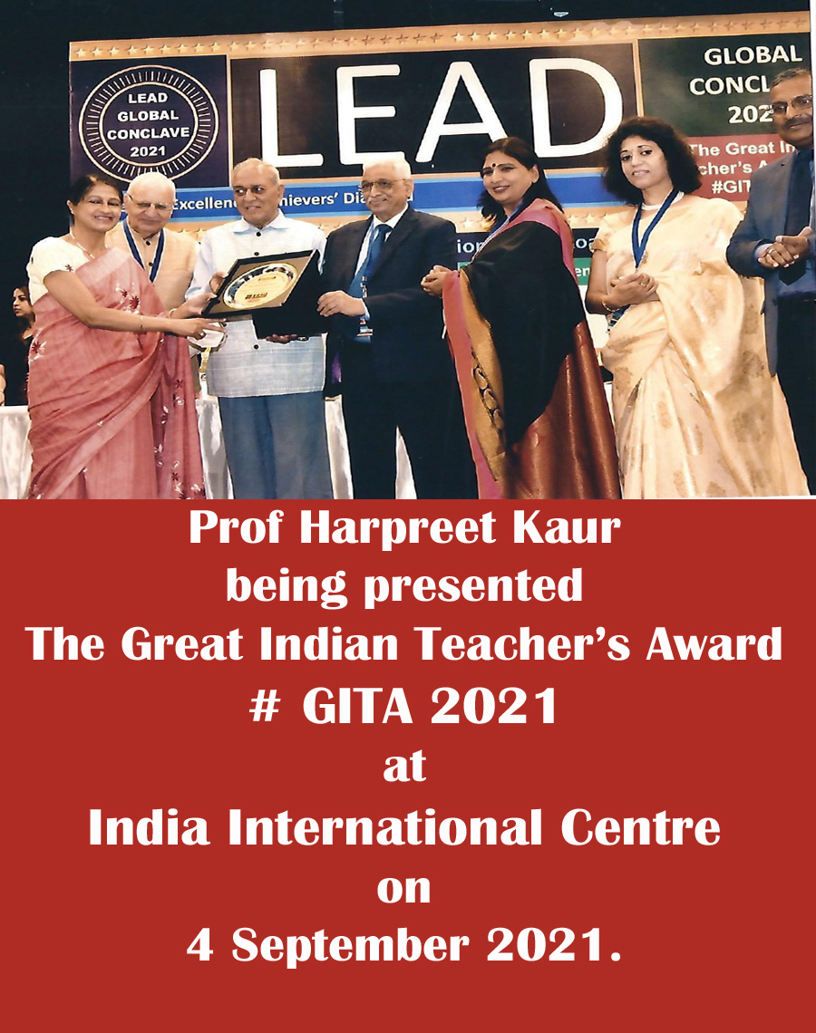 The Great Indian Teacher's Award