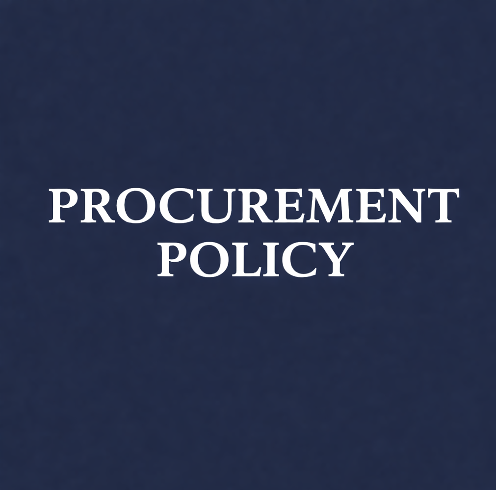 Procurement Policy