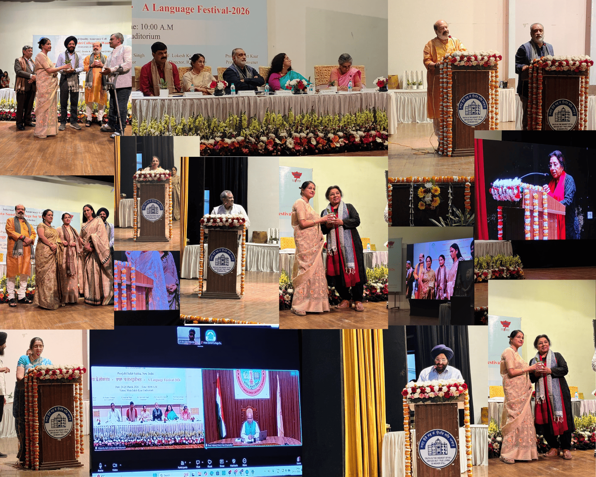 Mata Sundri College Successfully Organises “Bhasha Mein Loktantra – A Language Festival 2026”