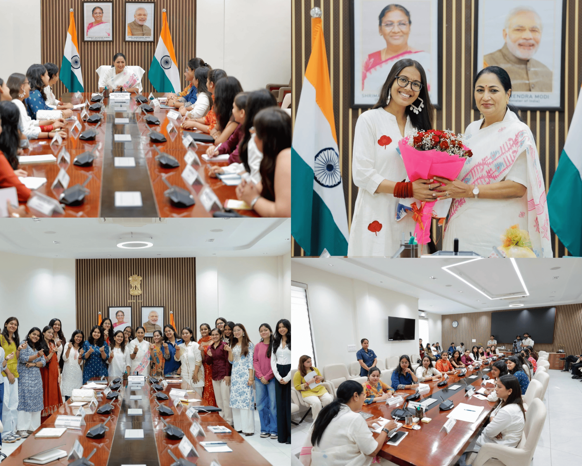 Mata Sundri College President Meets Delhi Chief Minister to Raise Concerns on Women’s Safety