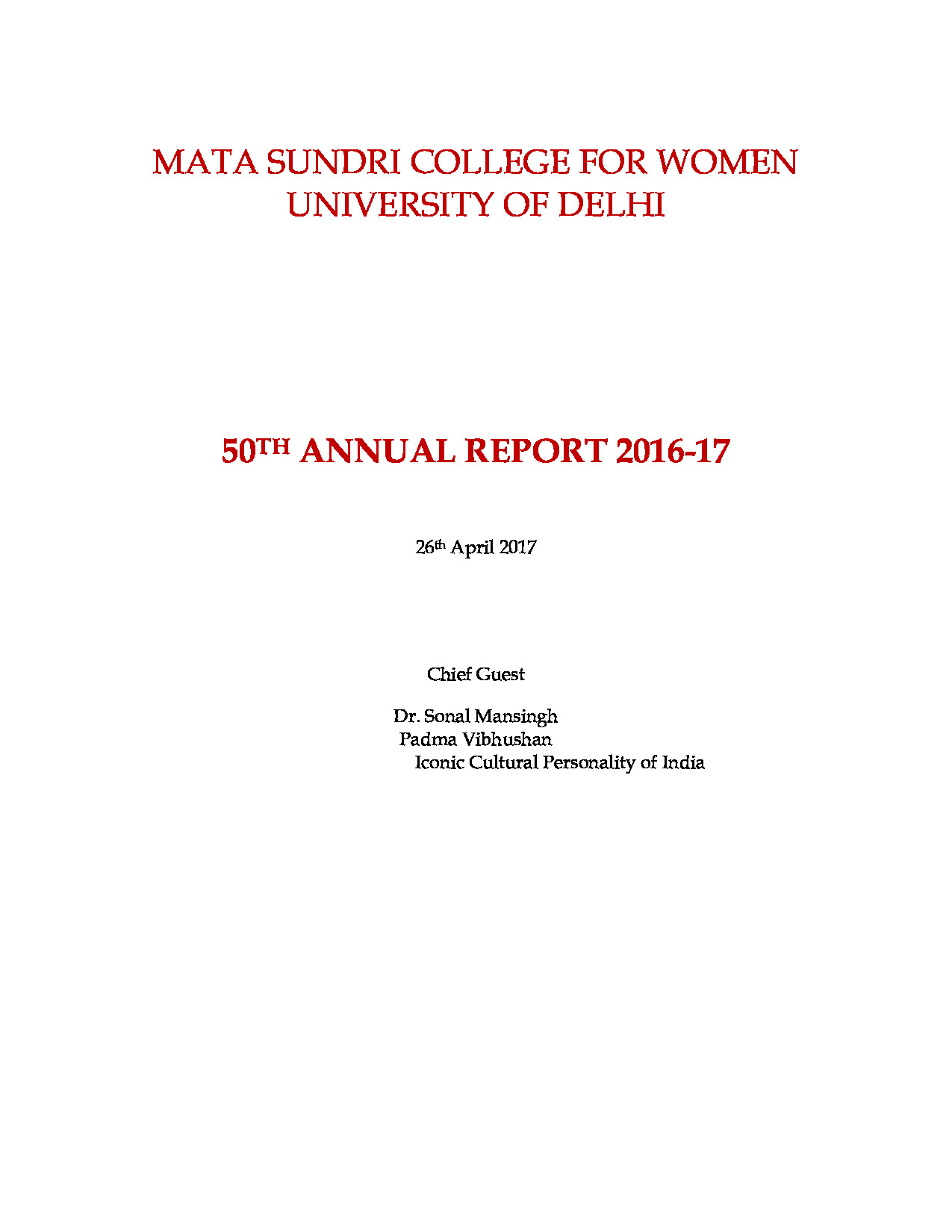 Annual Report