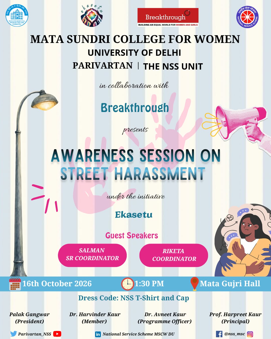Awareness session on Street harassment