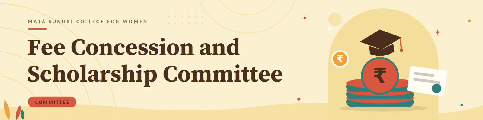 Fee Concession and Scholarship Committee
