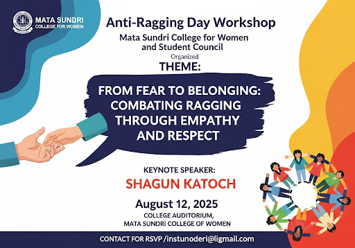 From Fear to Belonging: Combating Ragging through Empathy and Respect