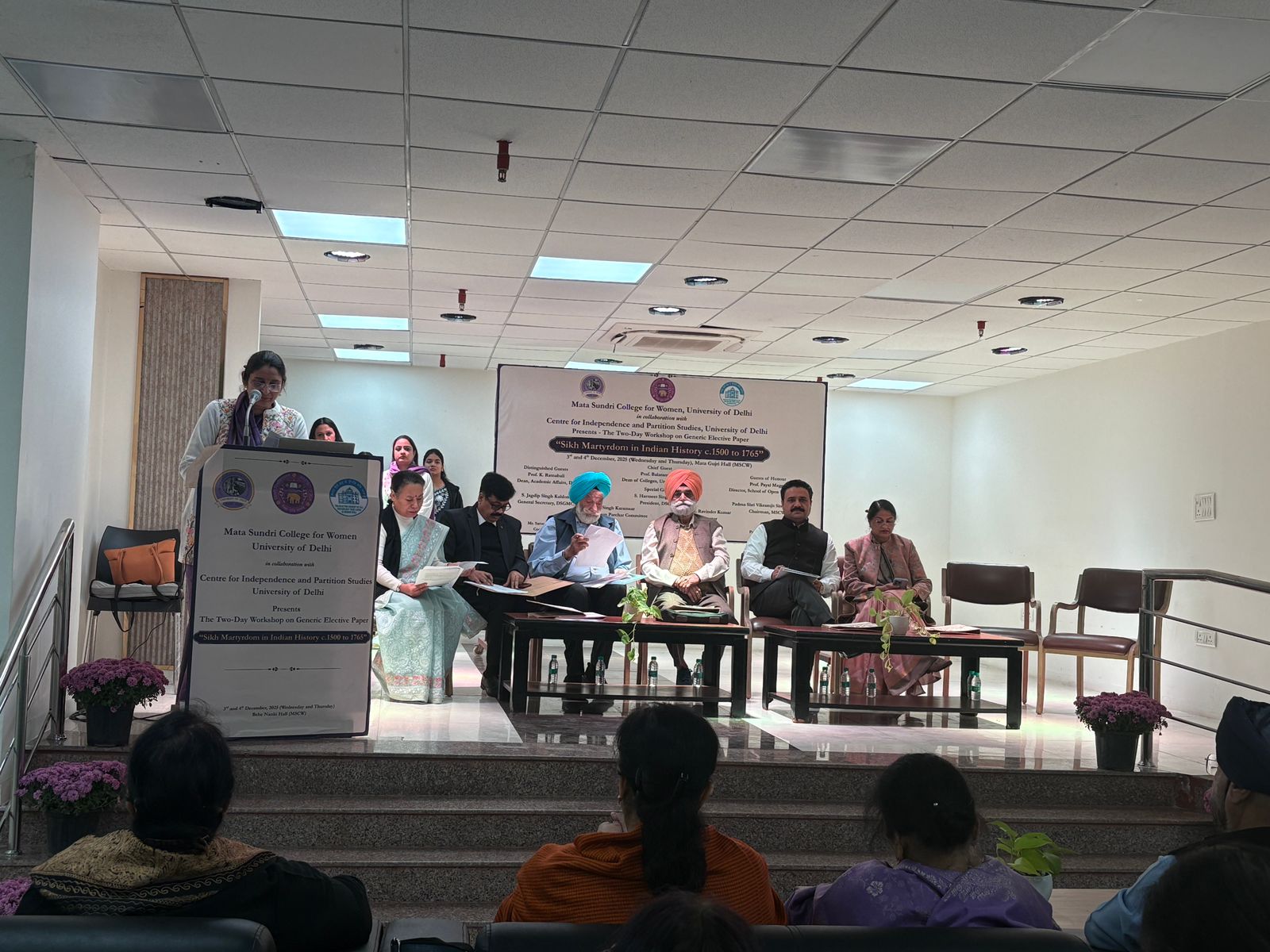 Two-Day National Workshop on “Sikh Martyrdom in Indian History (c.1500–1765)”