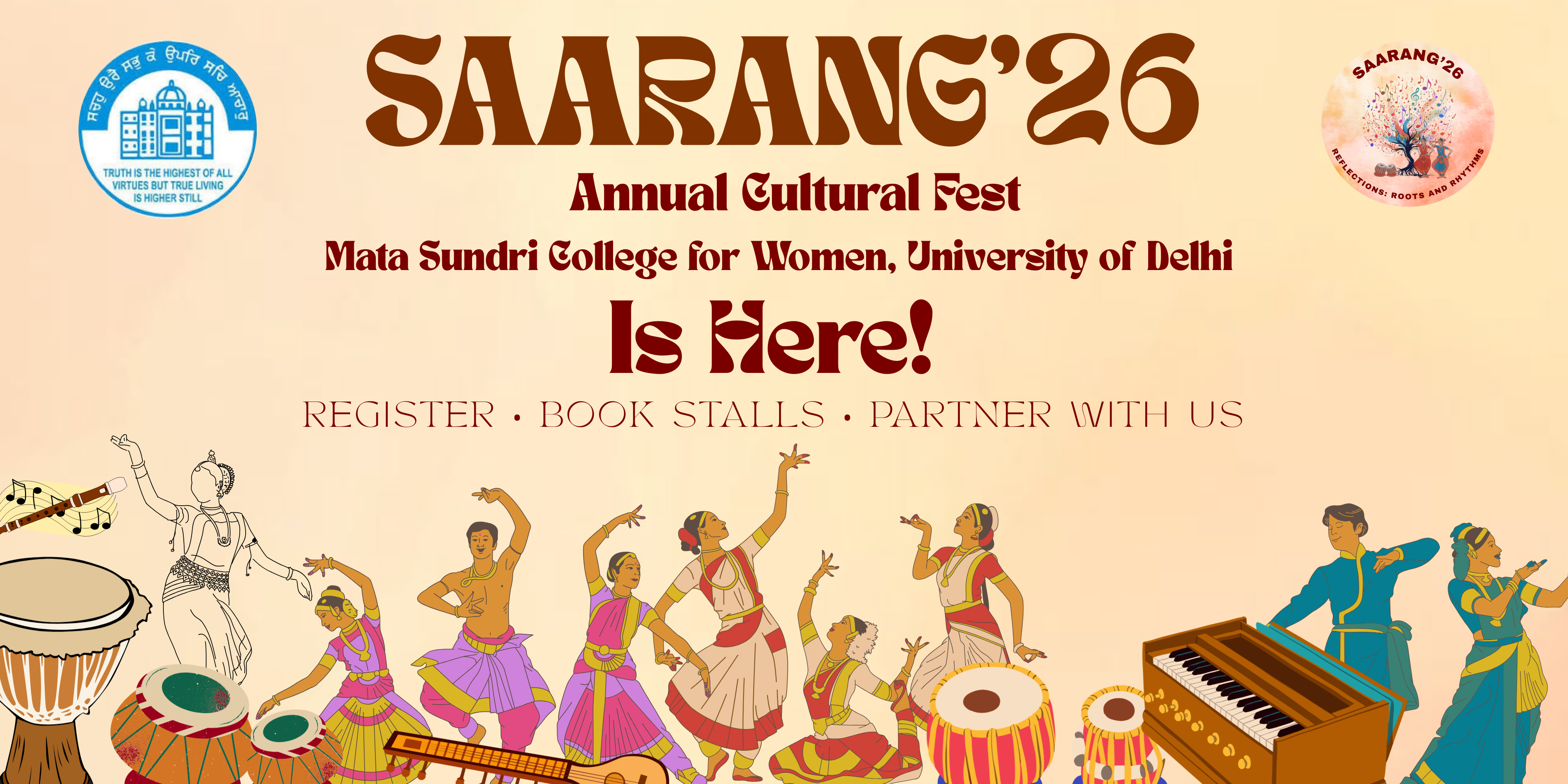 ✨SAARANG 2026 – REGISTRATIONS NOW OPEN!✨