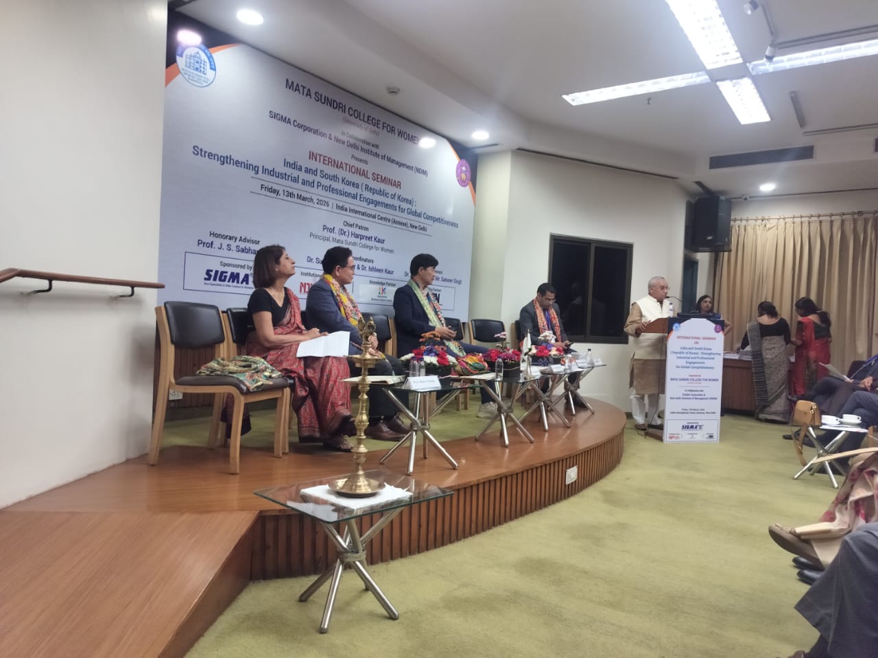 International Seminar on India–South Korea Relations Hosted by Mata Sundri College for Women