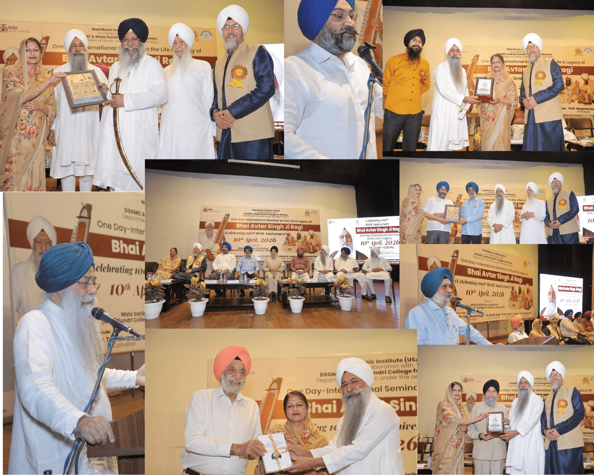 International Seminar Commemorates the Legacy of Bhai Avtar Singh Ji Ragi