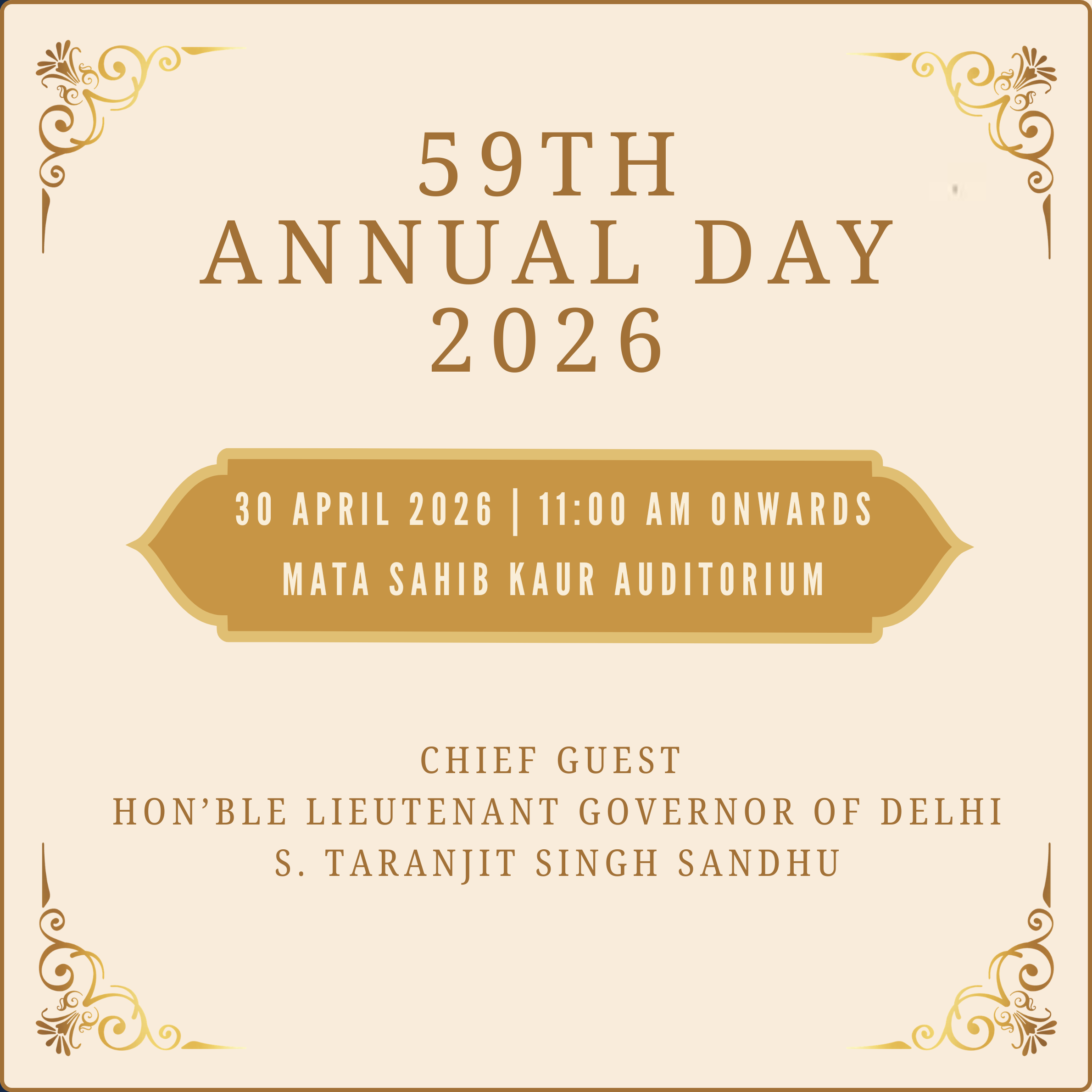 59th Annual Day Celebration at Mata Sundri College for Women