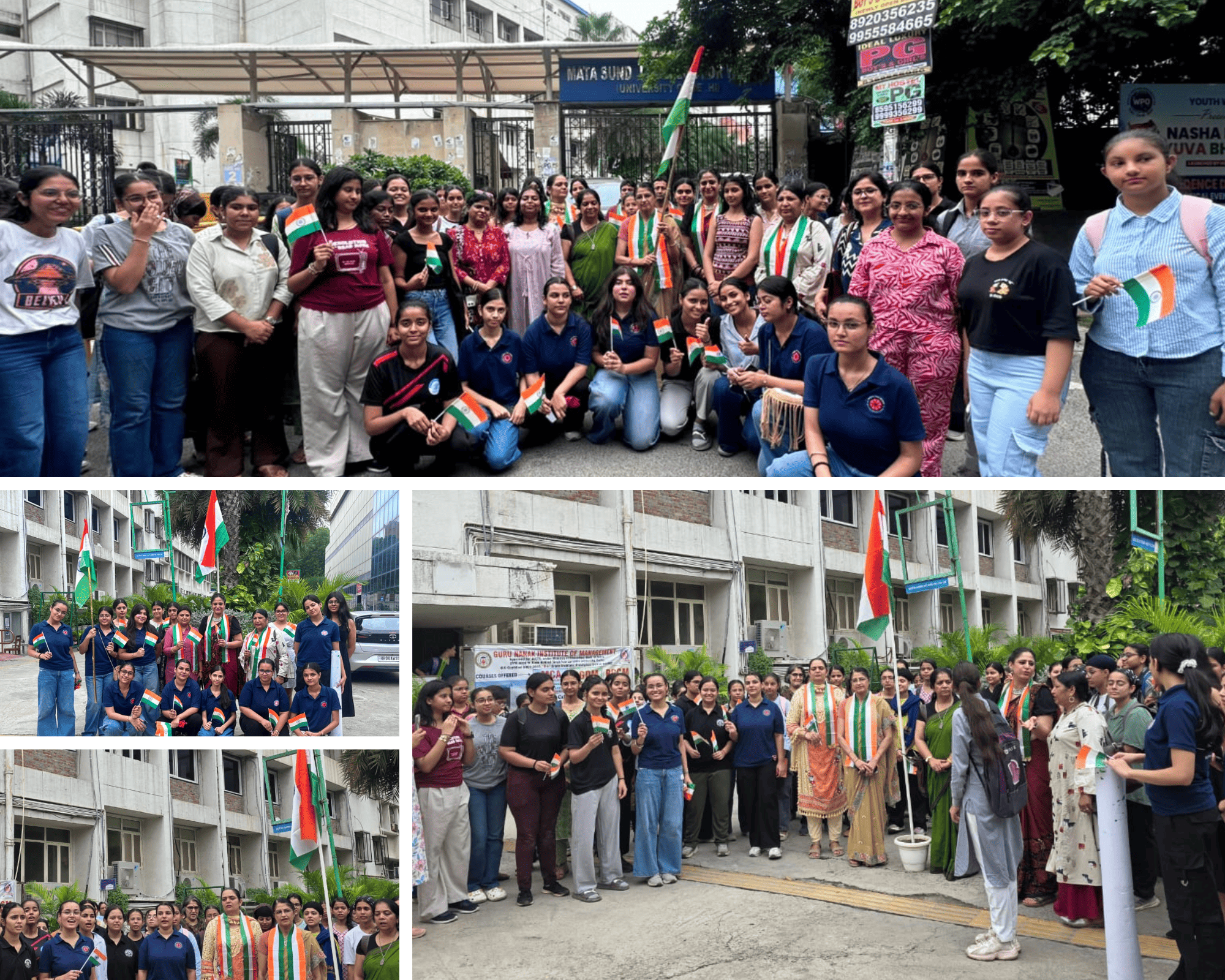 Independence Day Celebration at Mata Sundri College for Women