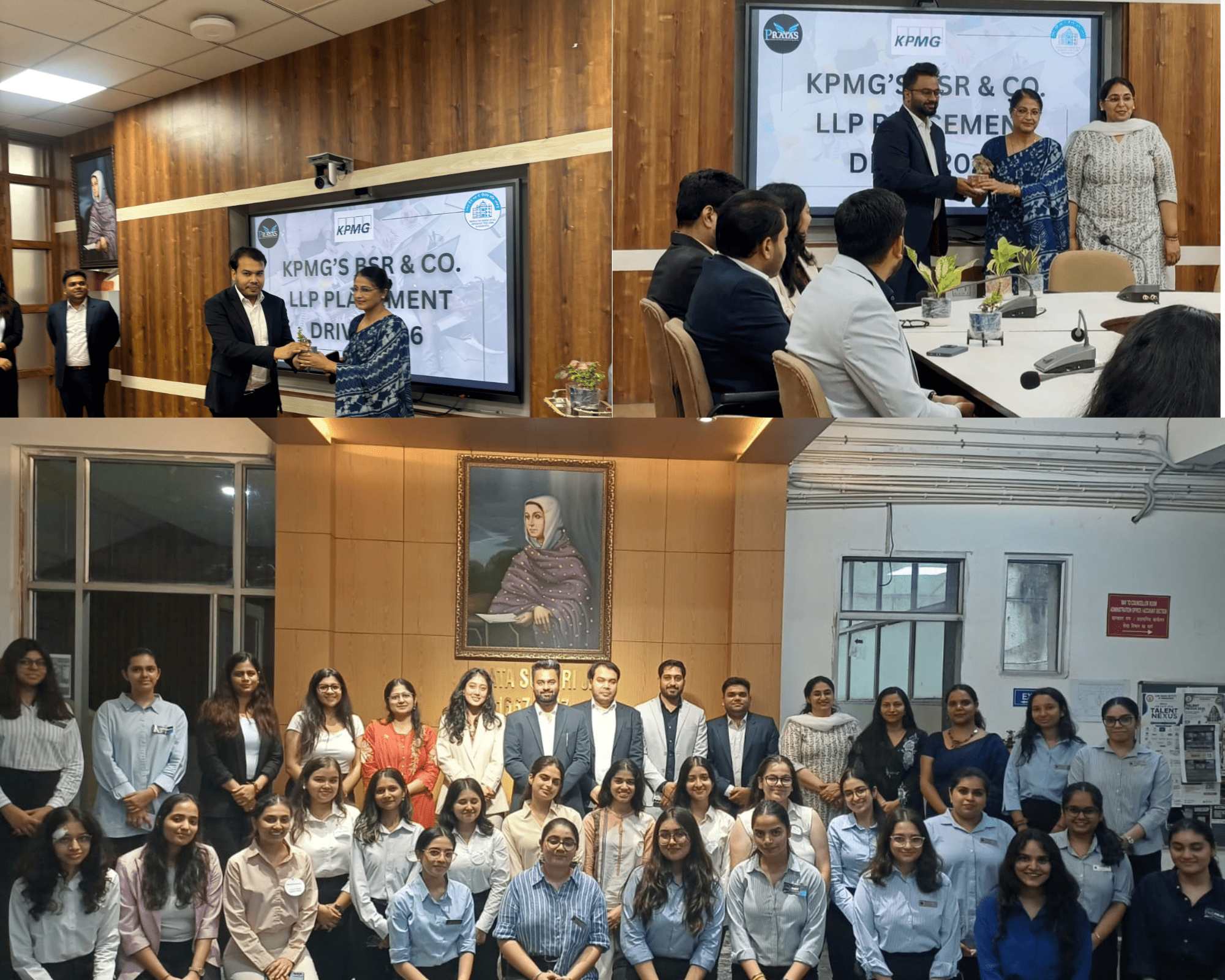 KPMG at Mata Sundri College - Campus Recruitment Drive