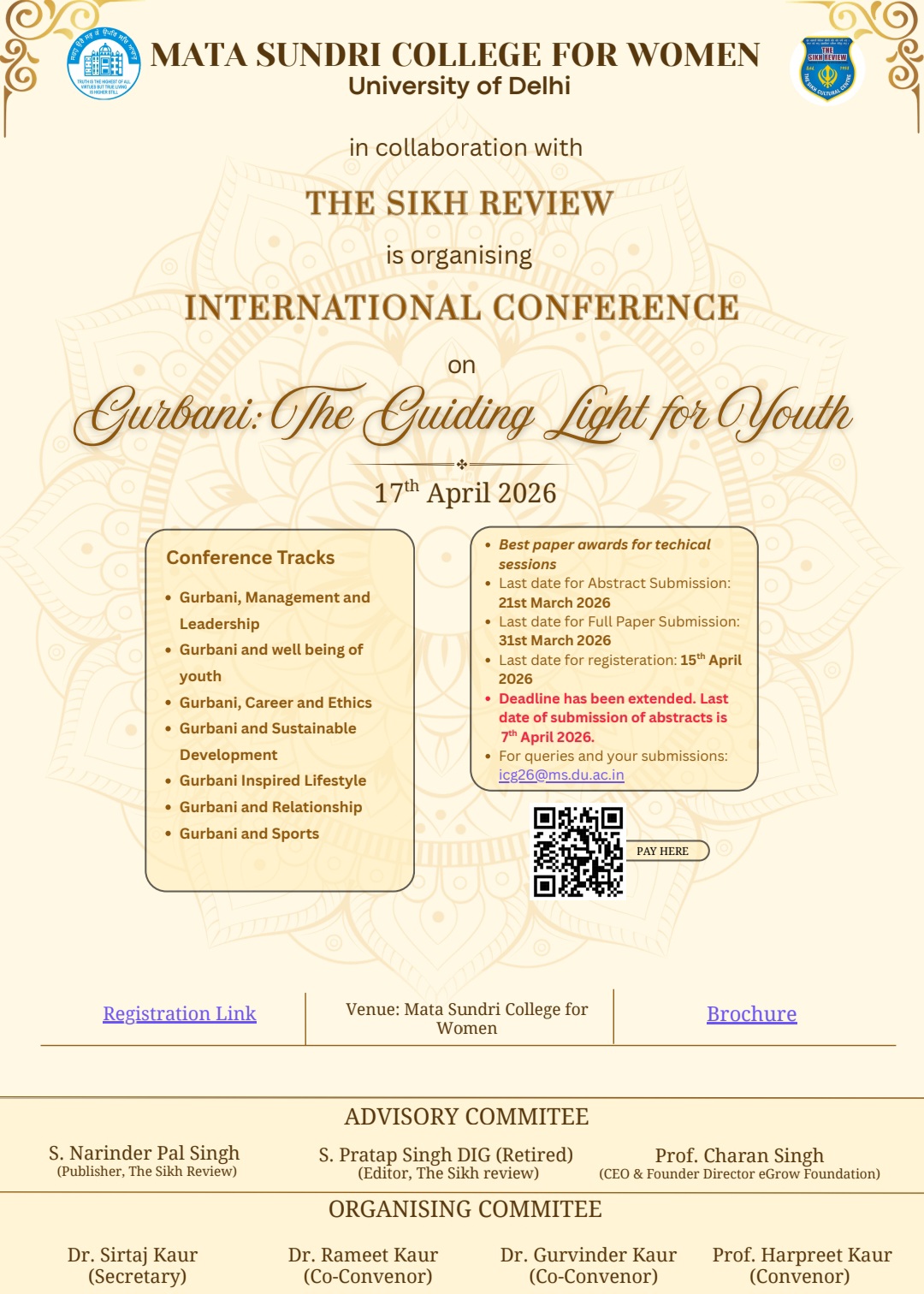 1st International Conference on *Integrating Sciences and Social Sciences*