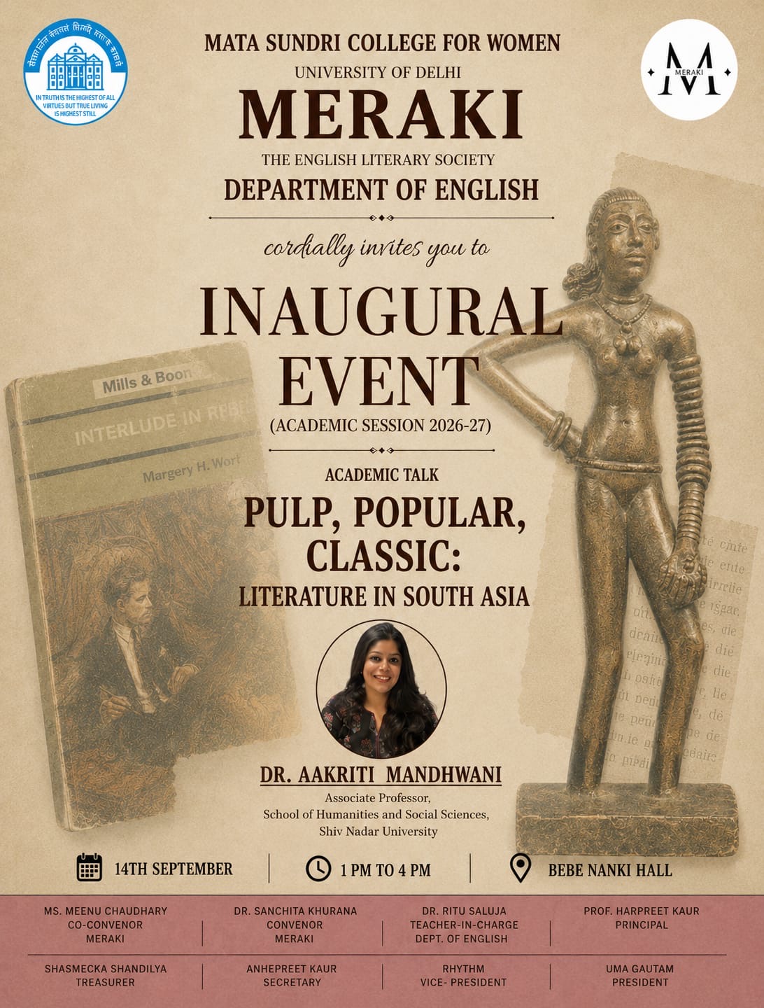 Meraki Freshers Orientation & Welcome Event