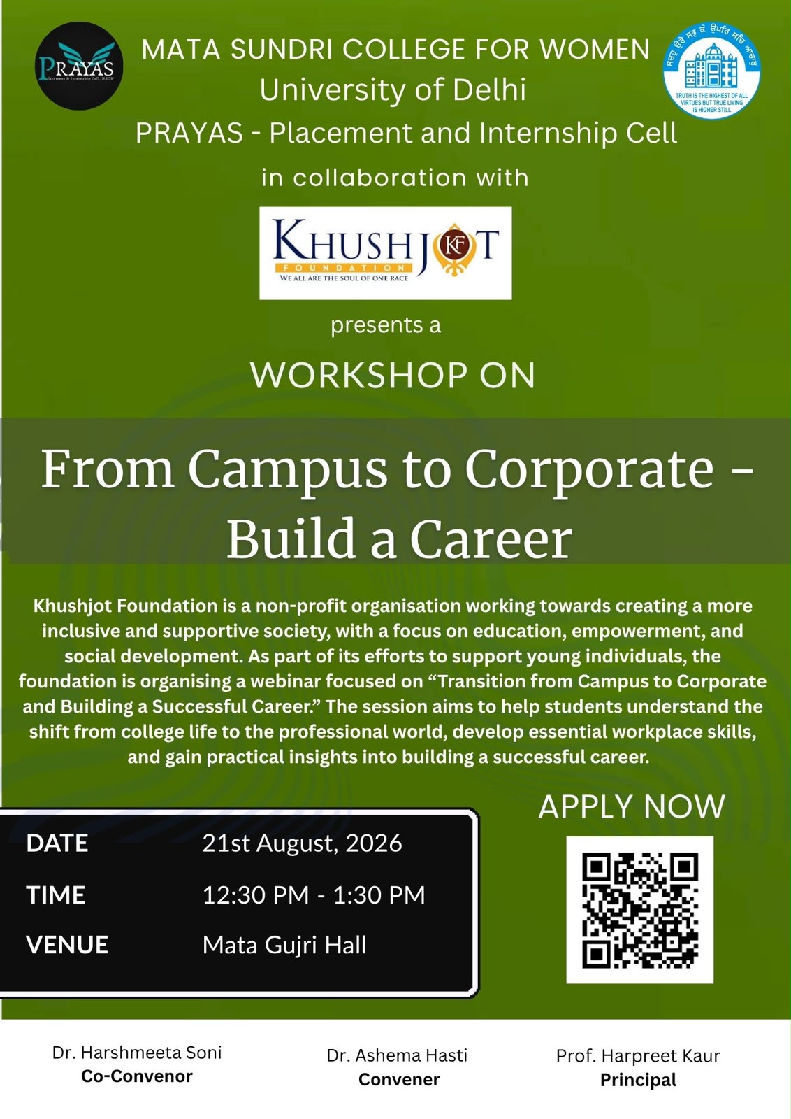 Campus to Corporate: Build your Career
